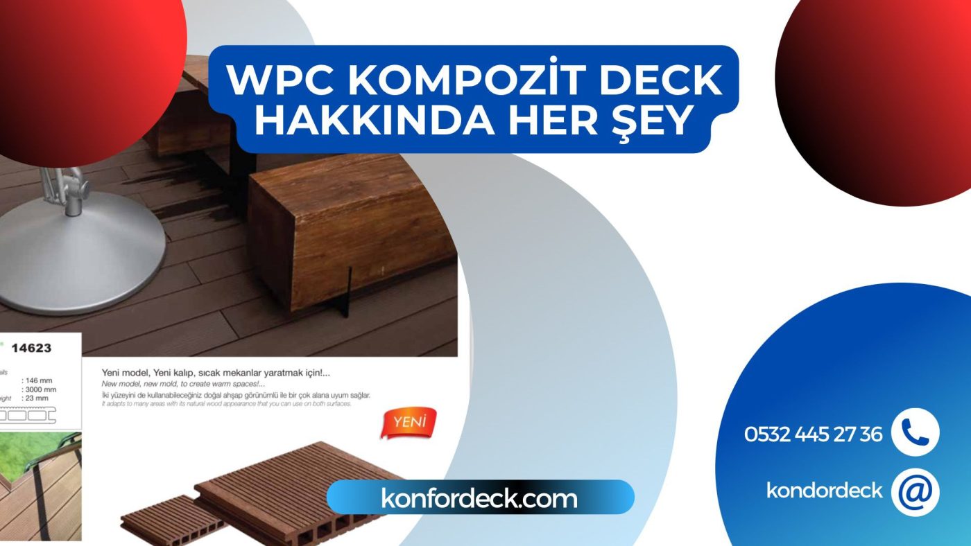 WPC Kompozit Deck Hakkında Her şey