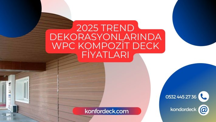 2025 Trend Dekorasyonlarında WPC Kompozit Deck Fiyatları