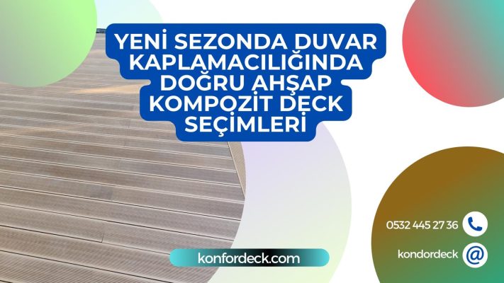 Yeni Sezonda Duvar Kaplamacılığında Doğru Ahşap Kompozit Deck Seçimleri